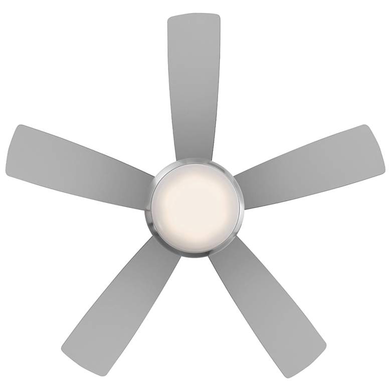 Image 5 44" WAC Odyssey Brushed Nickel LED Smart Ceiling Fan more views