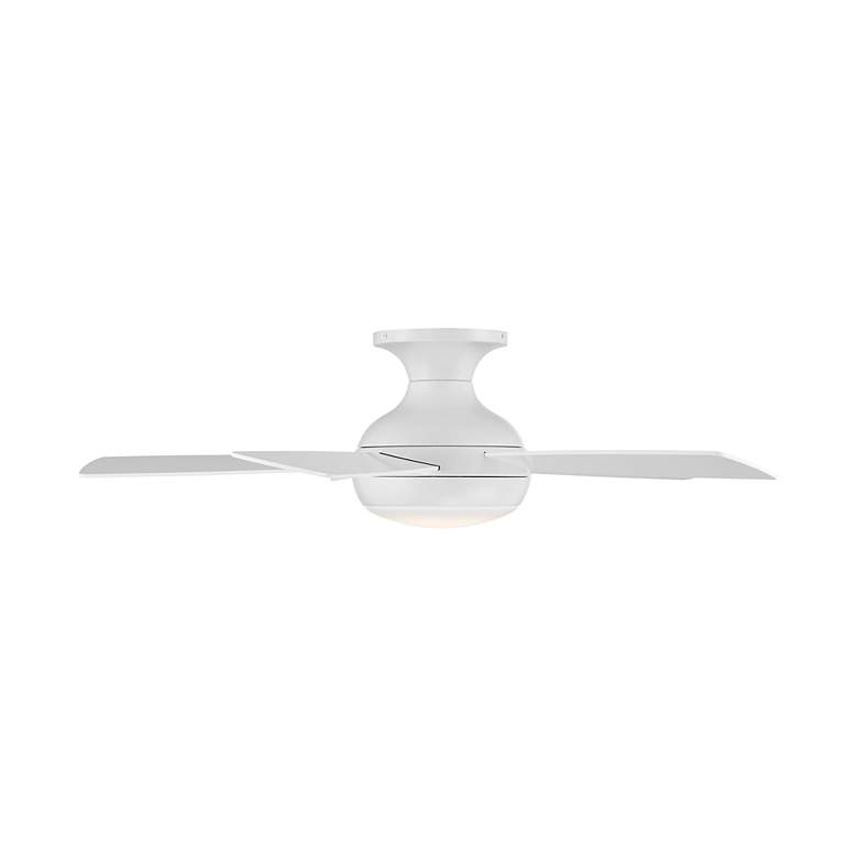 Image 4 44" WAC Odyssey Matte White LED Smart Ceiling Fan more views