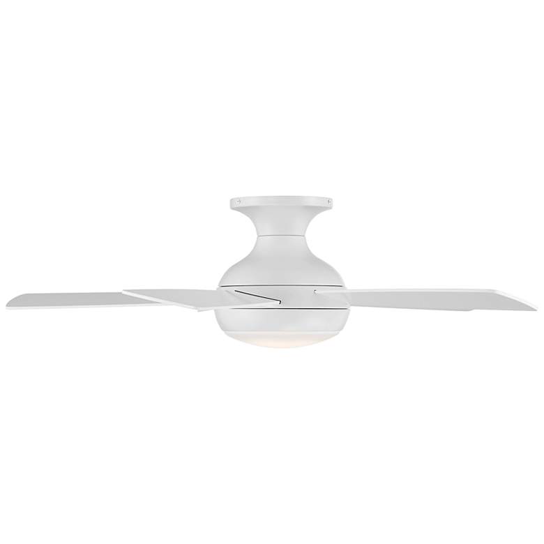 Image 6 44" WAC Odyssey Matte White LED Smart Ceiling Fan more views