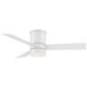 44" Modern Forms Axis Matte White 2700K LED Smart Ceiling Fan