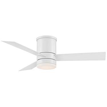 44" Modern Forms Axis Matte White LED Smart Ceiling Fan