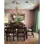 1_Crystorama Arcadia 26" Wide Antique Gold Crystals 8-Light Chandelier in scene