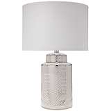 Jamie Young Trace Off White Ceramic, Jamie Young Trace Table Lamp
