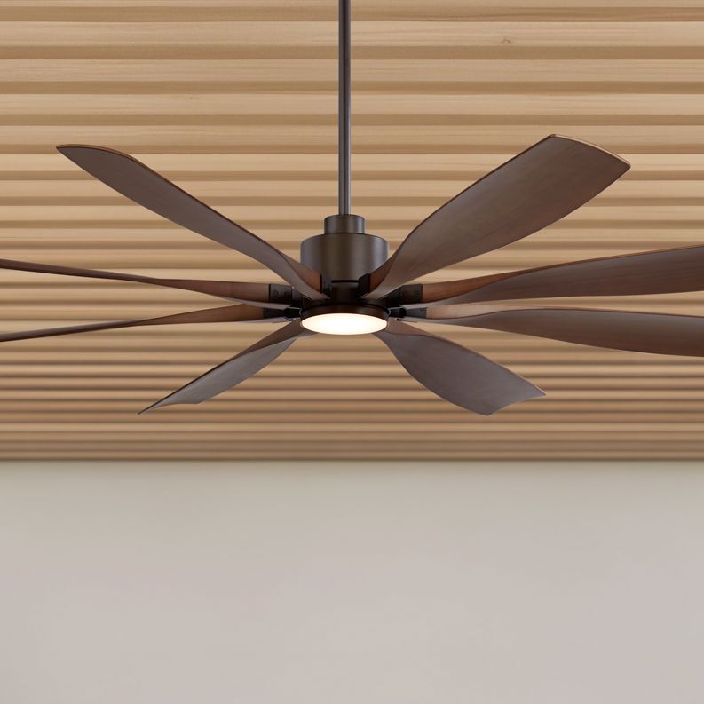 Watch A Video About the 72 Casa Vieja Vortex Bronze and Barnwood LED Ceiling Fan with Remote