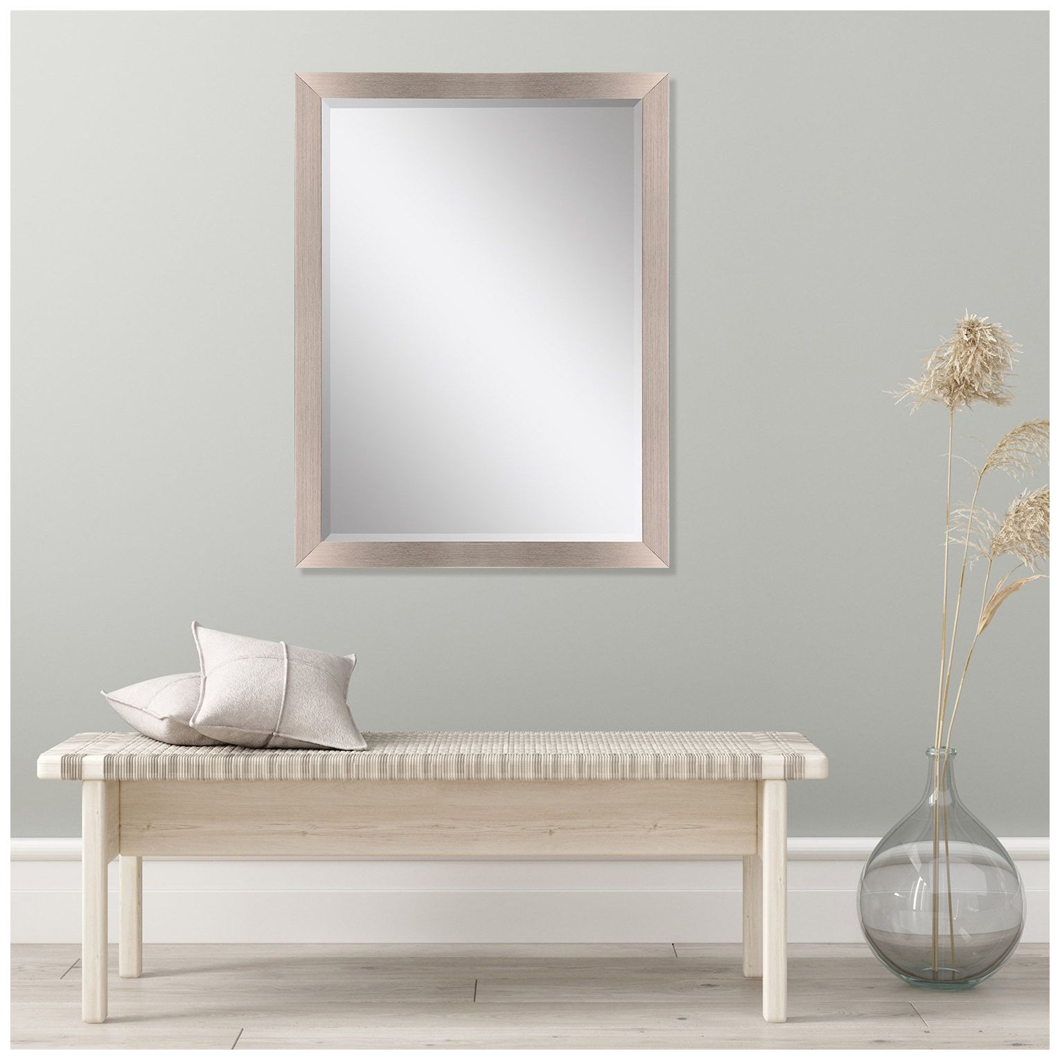 Image 5 #457 Metallic Wall Mirror - 26" x 38" more views