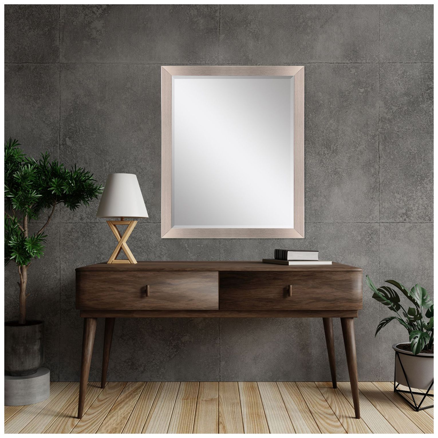 Image 5 #457 Metallic Wall Mirror - 32" x 42" more views