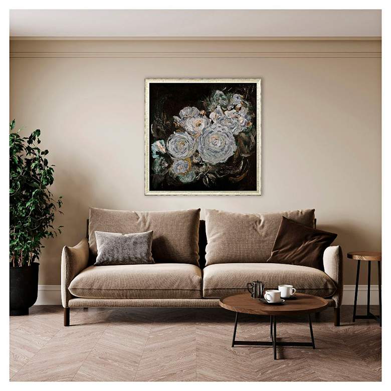 Image 1 Delicate Romance 39"W x 39"H Framed Art in scene