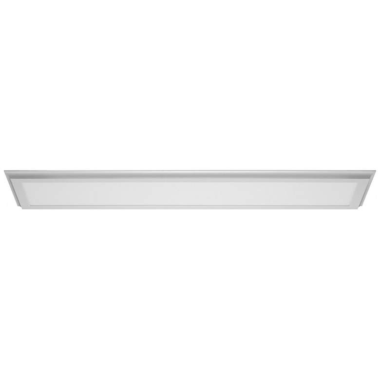 Image 1 45W; 12 in. x 49 in.; Surface Mount LED Fixture; 3000K; White Finish