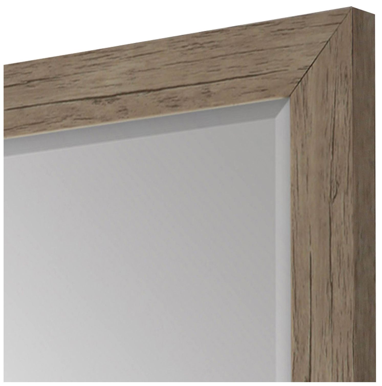 Image 4 #462 Brown Wall Mirror - 25" x 31" more views