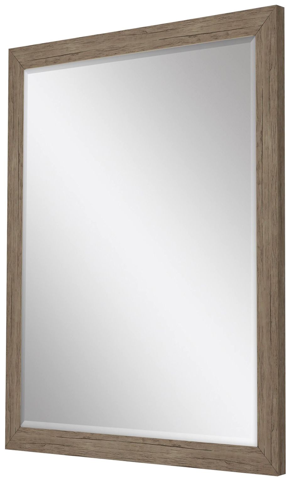 Image 3 #462 Brown Wall Mirror - 27" x 33" more views
