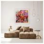 1_Fall Forest Symphony 40"W x 40"H Framed Art in scene