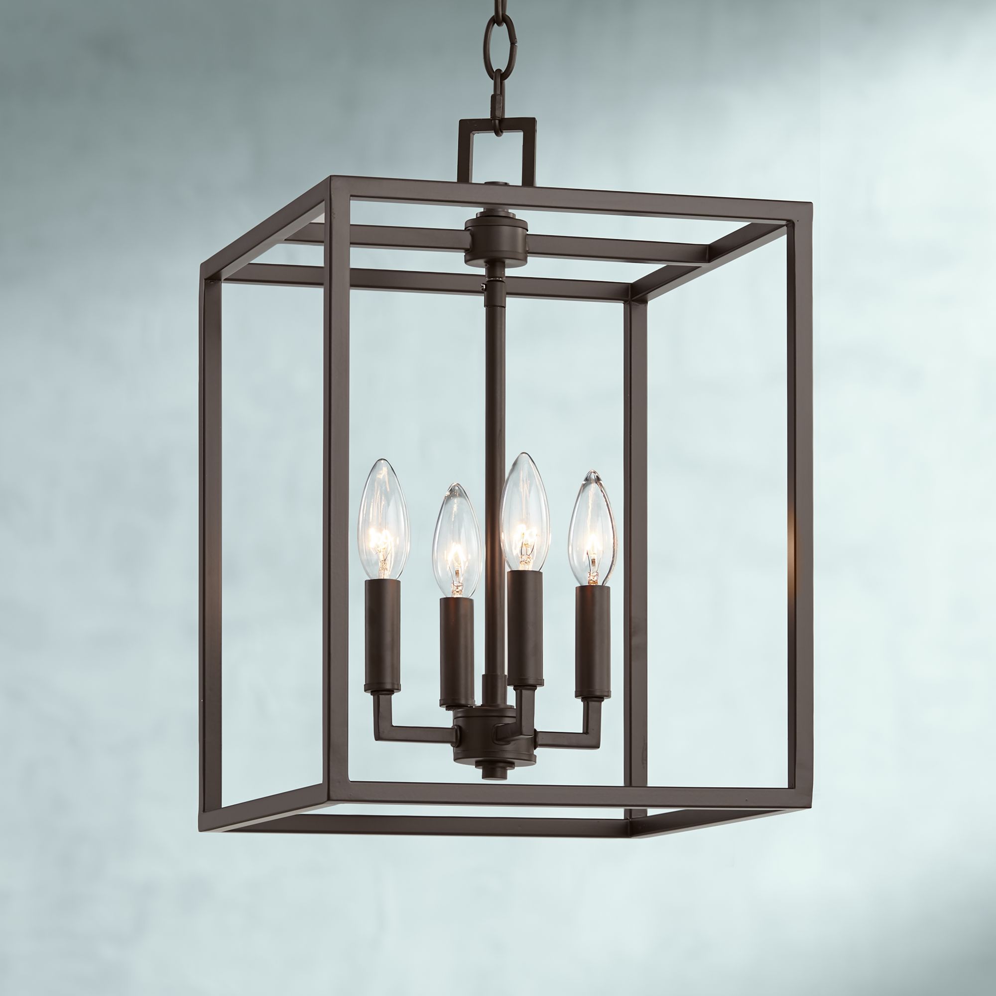 Franklin Iron Works, Square, Chandeliers Lamps Plus