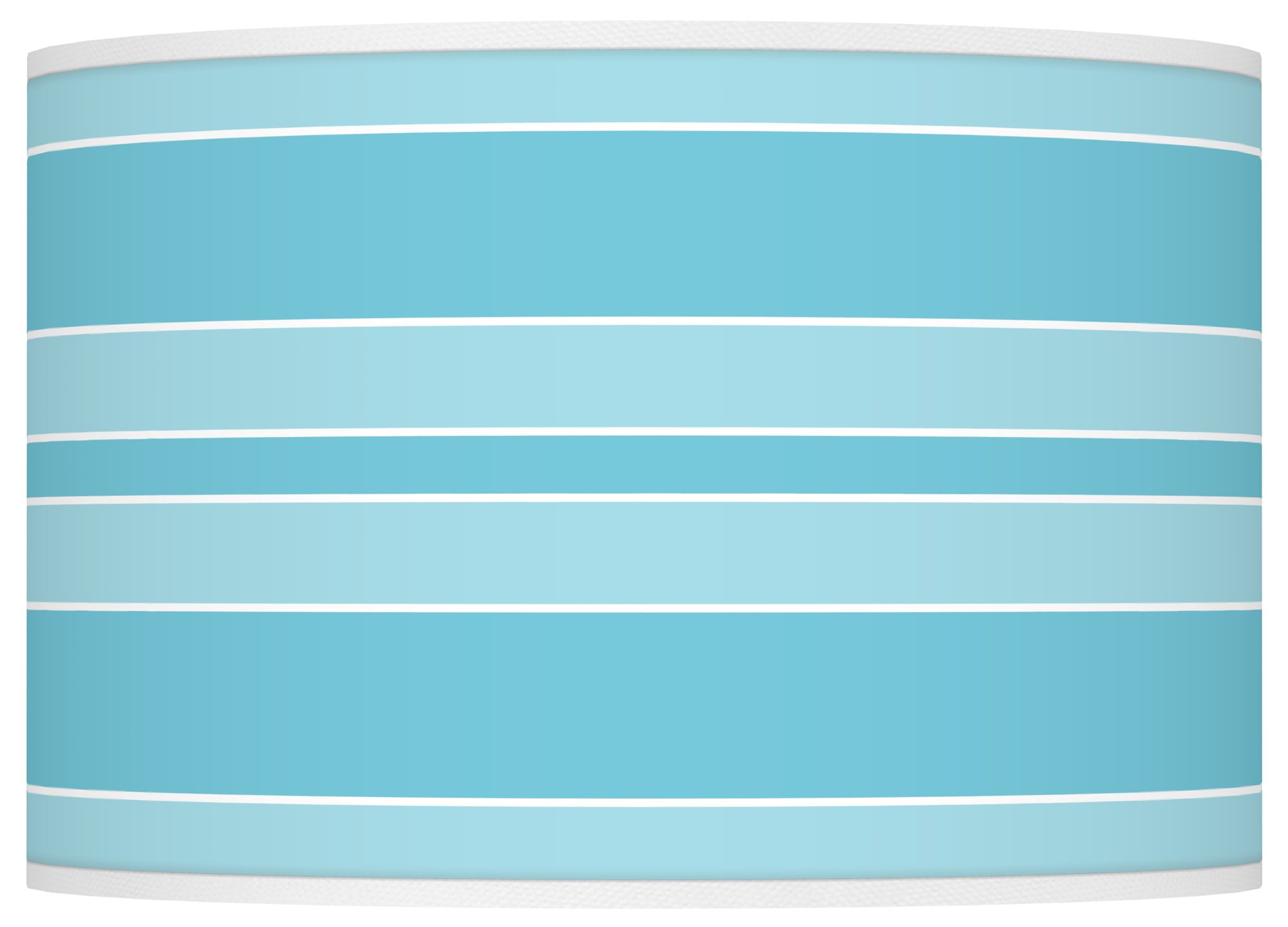 Color Plus Ovo 28 1/2" Nautilus Bold Shade Stripe Ovo Glass Table Lamp