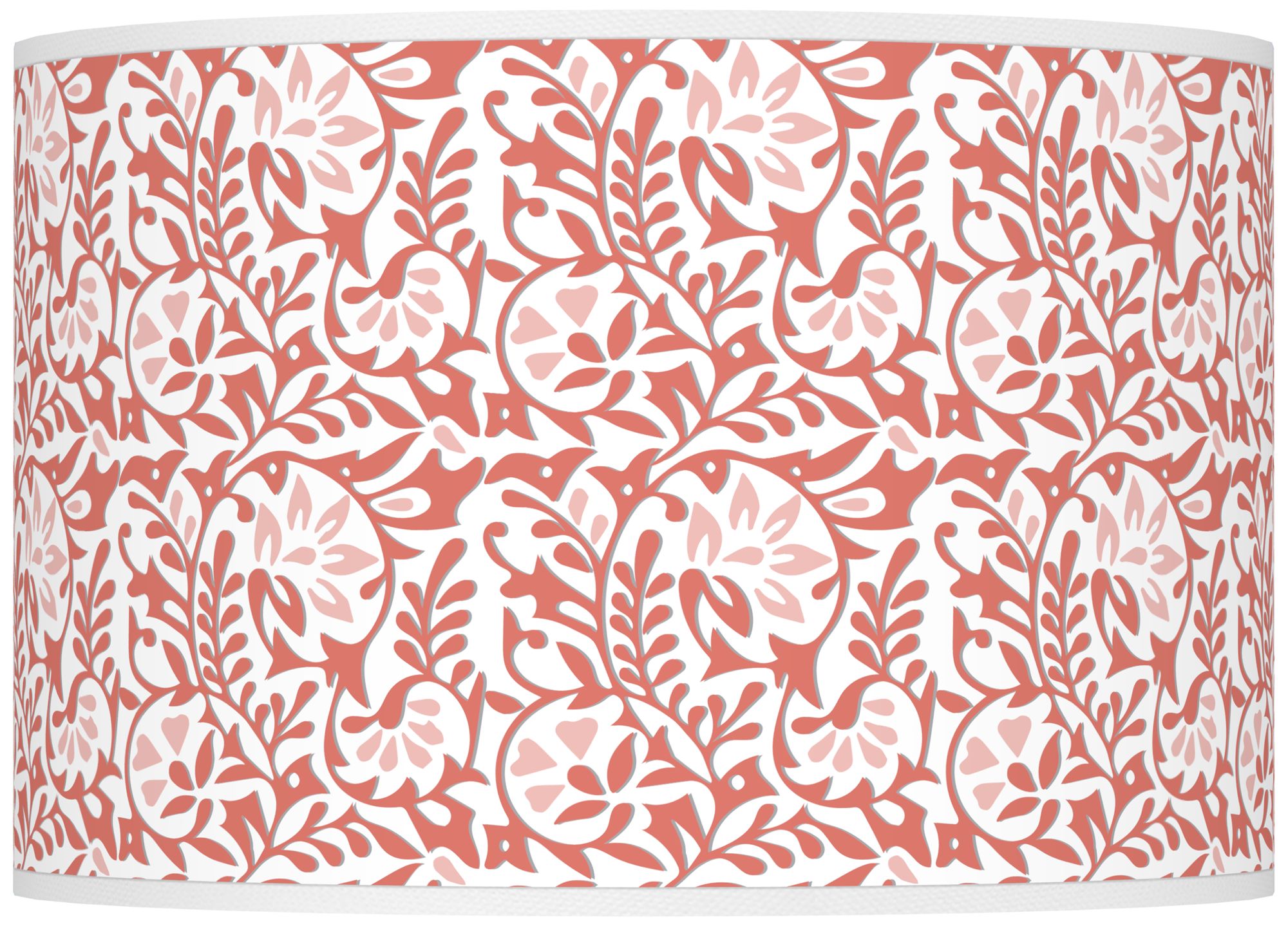 Color Plus Ovo 28 1/2" High Gardenia Shade Coral Reef Pink Table Lamp