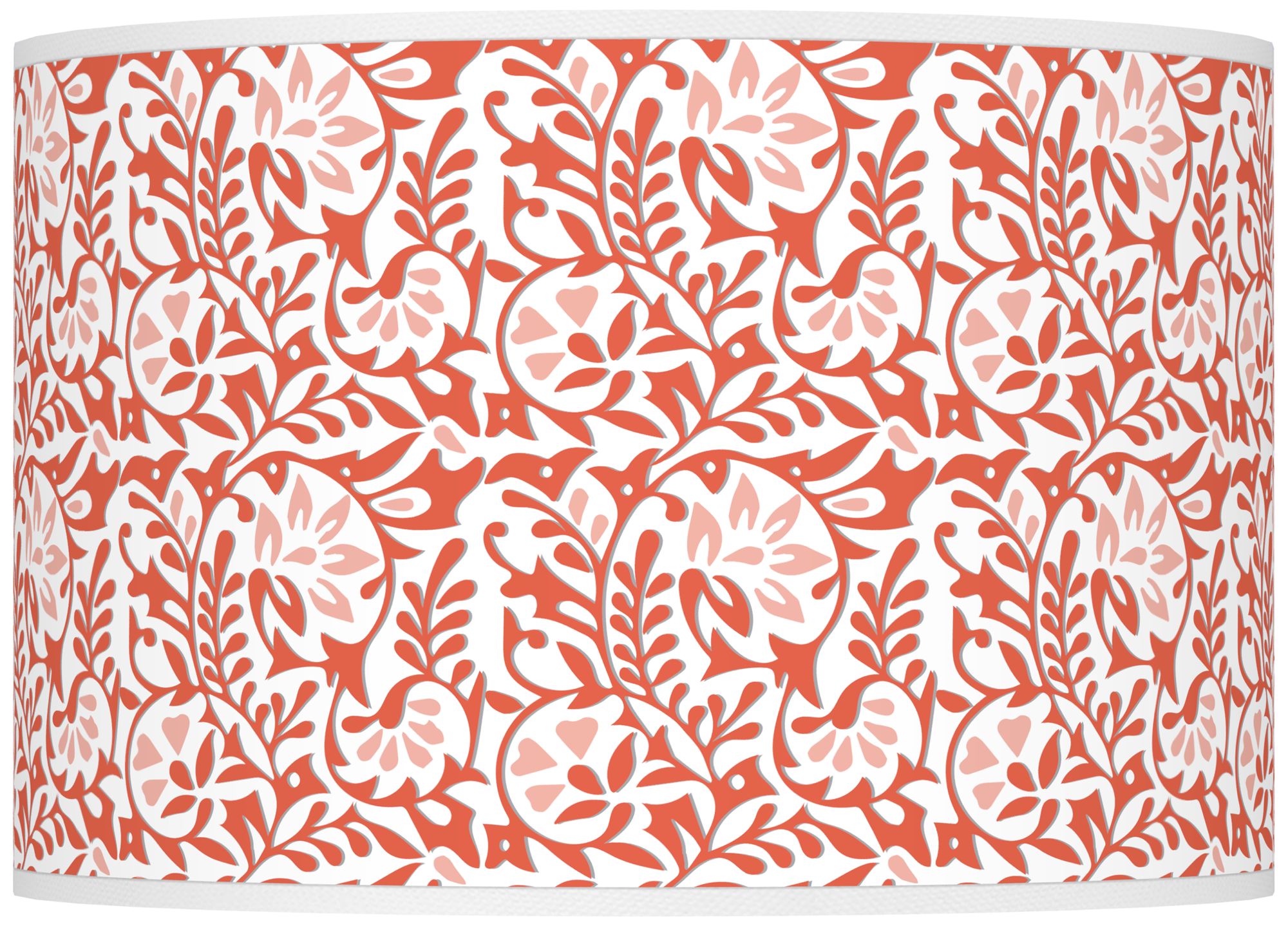 Color Plus Ovo 28 1/2" Gardenia Shade Daring Orange Table Lamp