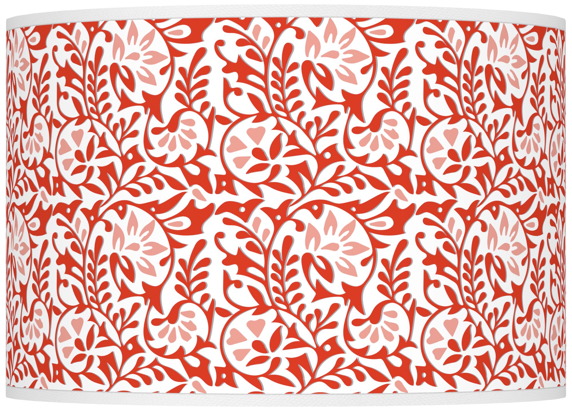 Color Plus Ovo 28 1/2" High Gardenia Shade Daredevil Orange Table Lamp