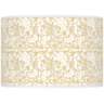 Color Plus Ovo 28 1/2&quot; High Gardenia Shade Humble Gold Table Lamp