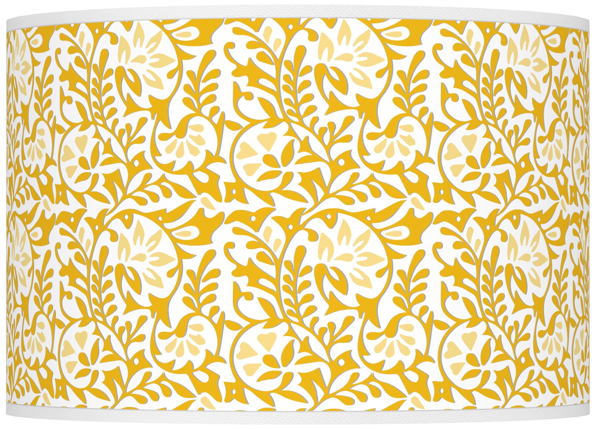 Color Plus Ovo 28 1/2" High Gardenia Shade Goldenrod Yellow Table Lamp