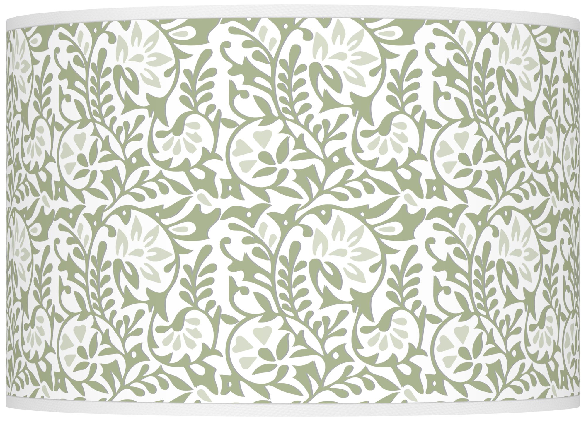 Color Plus Ovo 28 1/2" High Gardenia Shade Majolica Green Table Lamp