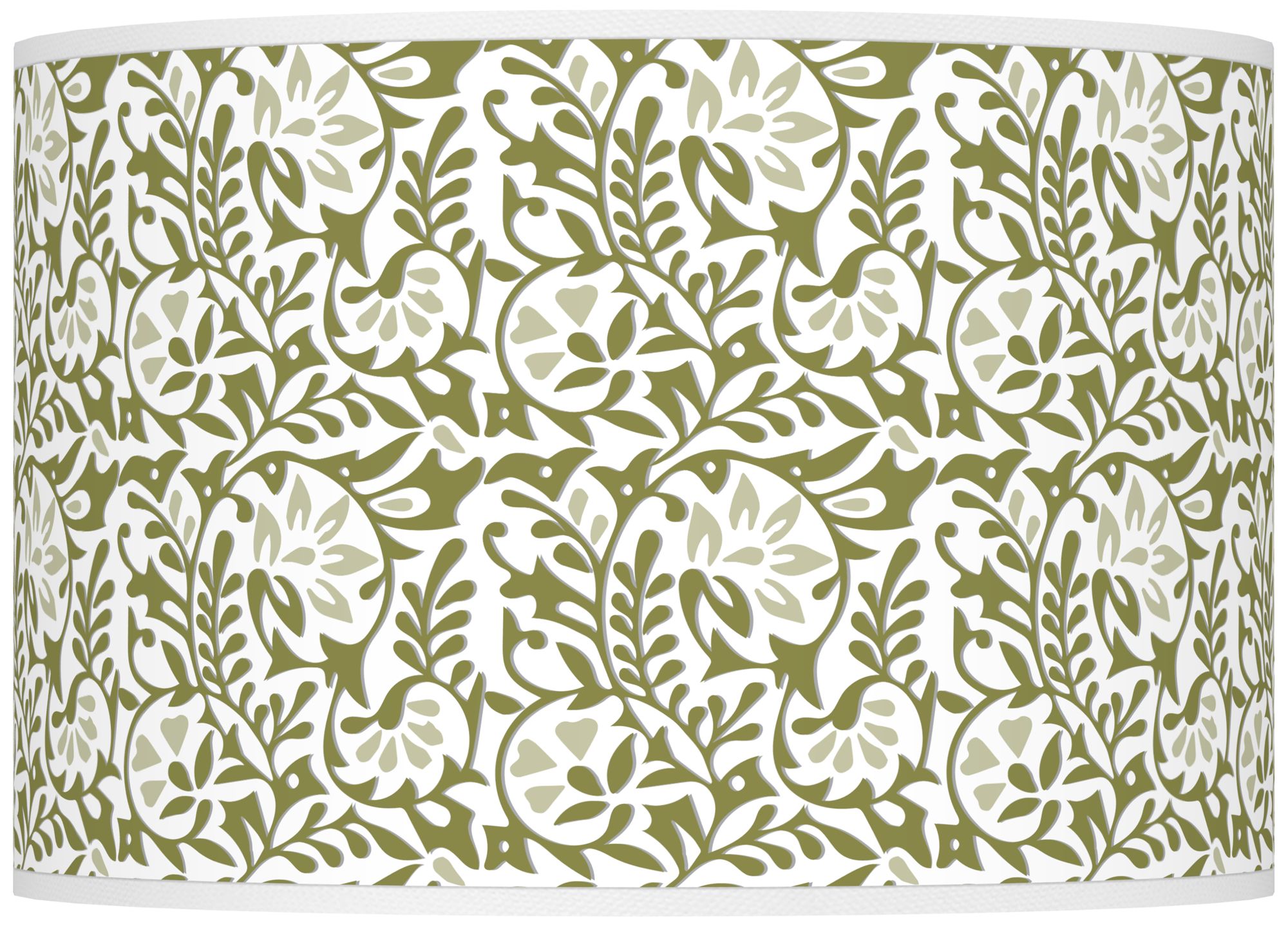 Color Plus Ovo 28 1/2" Gardenia Shade Rural Green Table Lamp