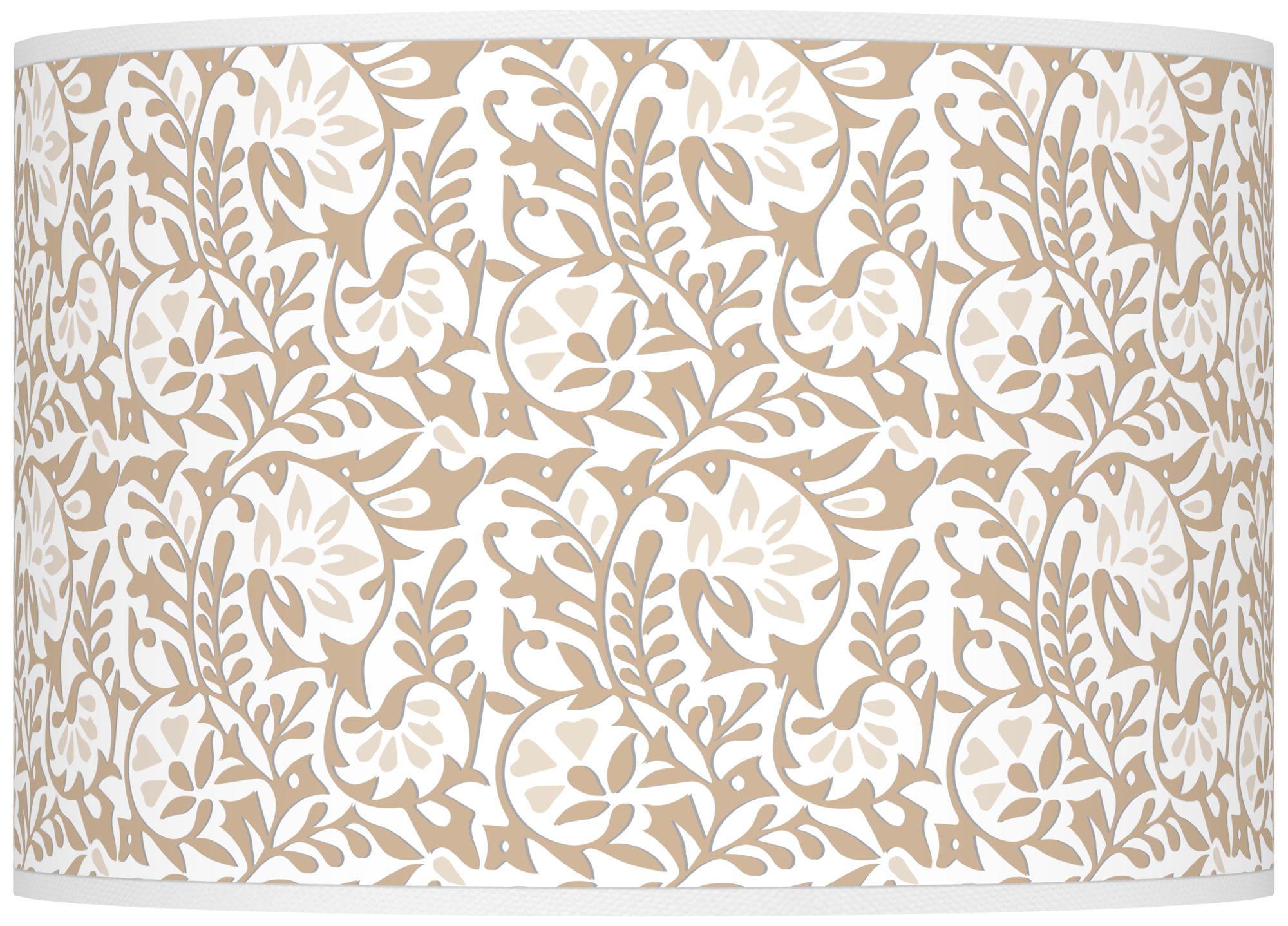 Color Plus Ovo 28 1/2" Gardenia Shade Colonial Tan Table Lamp