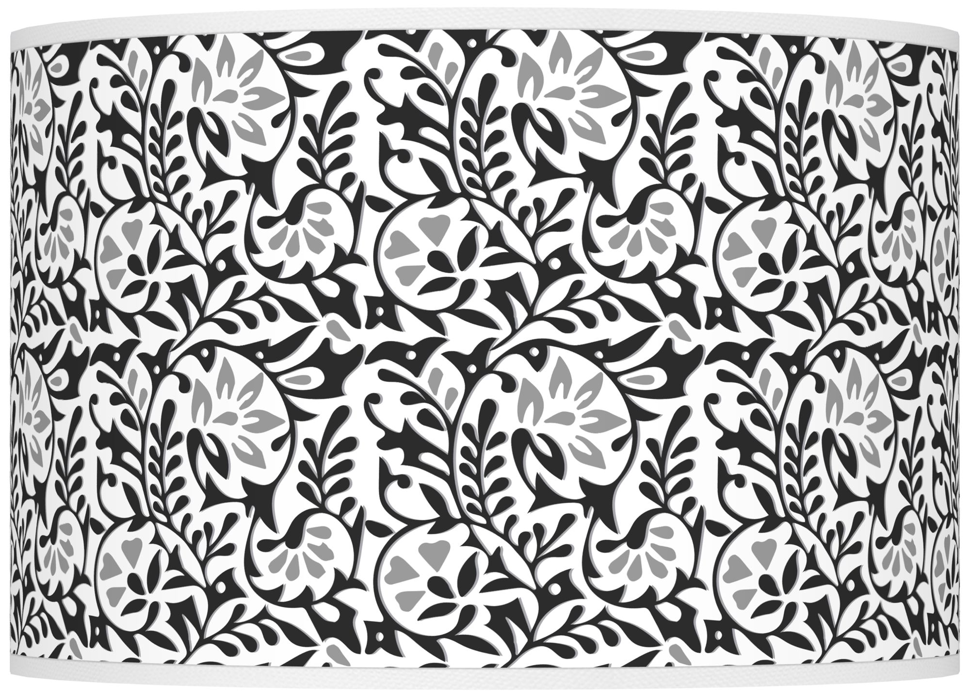 Color Plus Ovo 28 1/2" High Gardenia Shade Tricorn Black Table Lamp