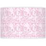 Candy Pink Gardenia Double Gourd Table Lamp