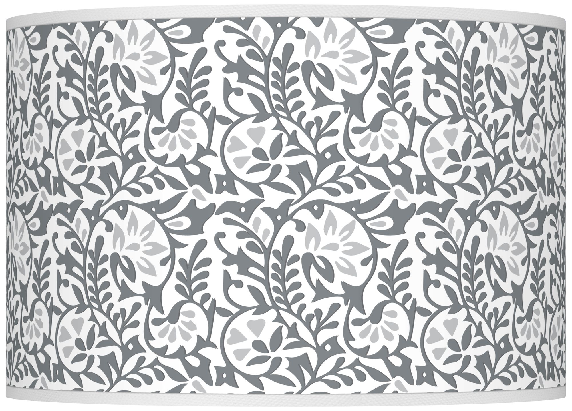 Color Plus Ovo 28 1/2" Gardenia Shade Software Gray Table Lamp