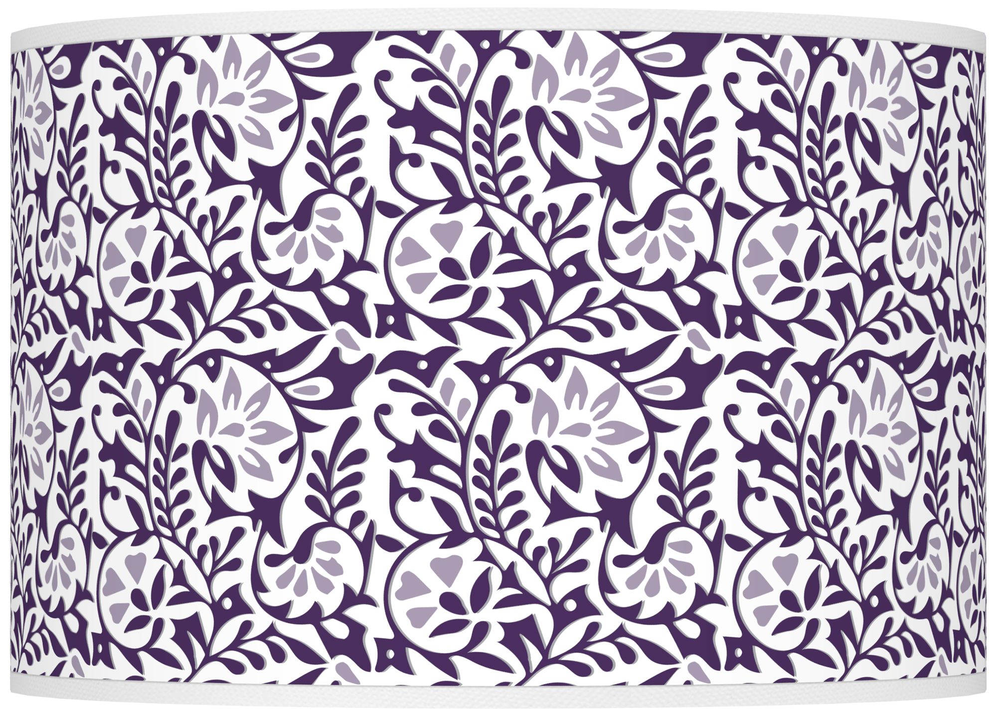 Color Plus Ovo 28 1/2" High Gardenia Shade Acai Purple Table Lamp