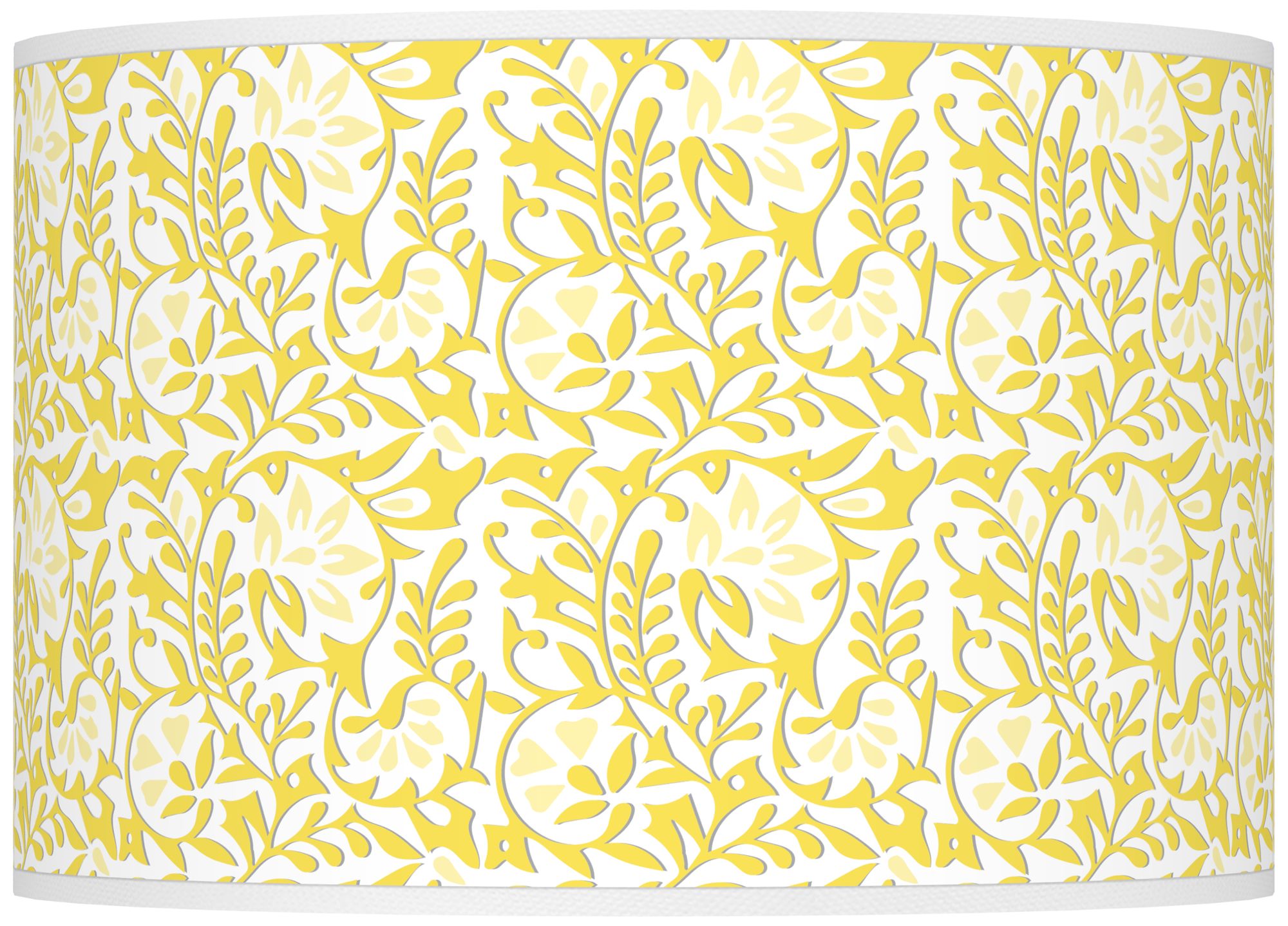 Color Plus Ovo 28 1/2" Gardenia Shade Lemon Twist Yellow Table Lamp