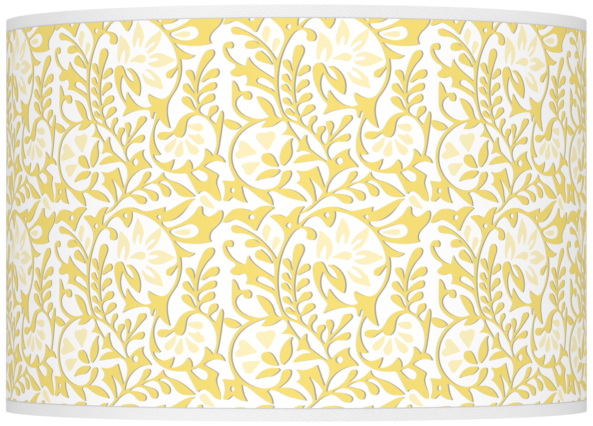 Color Plus Ovo 28 1/2" High Gardenia Shade Daffodil Yellow Table Lamp