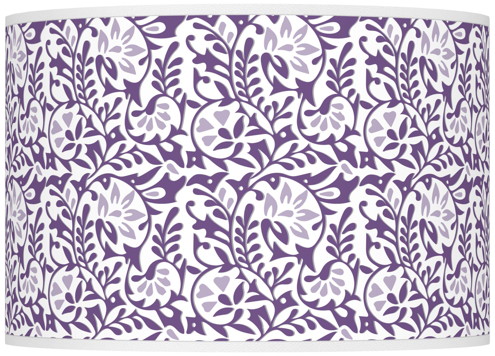 Color Plus Ovo 28 1/2" High Gardenia Shade Purple Haze Table Lamp