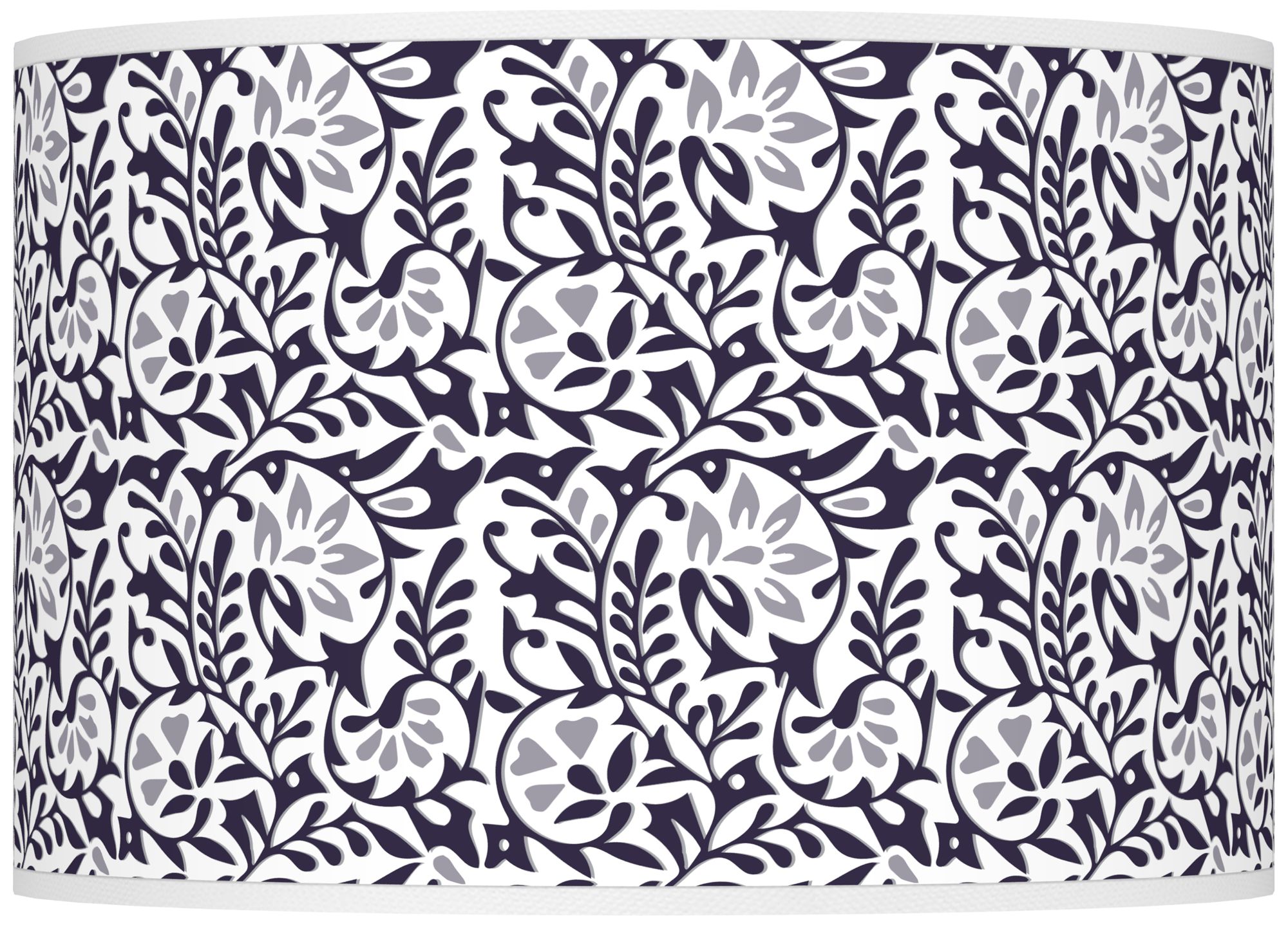 Color Plus Ovo 28 1/2" Gardenia Shade Quixotic Plum Purple Table Lamp