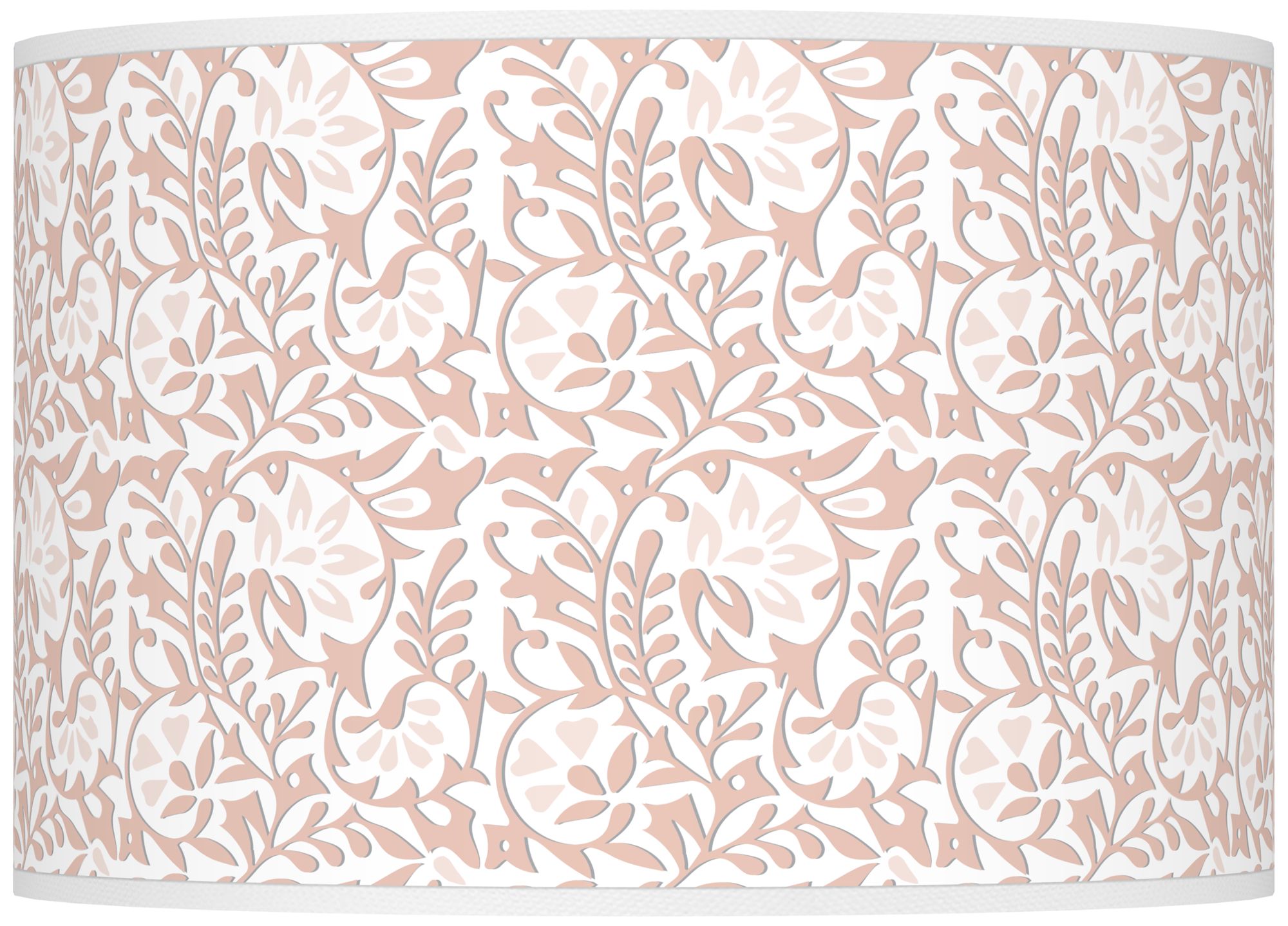 Color Plus Ovo 28 1/2" Gardenia Shade Mellow Coral Pink Table Lamp