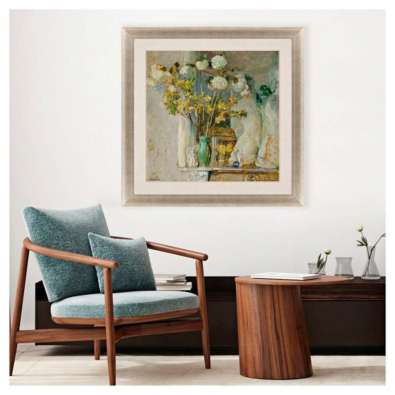 Image 1 Venus de Milo 41"W x 41"H Framed Art in scene