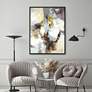 Quiet Intensity 50" High Framed Giclee on Canvas Wall Art in scene