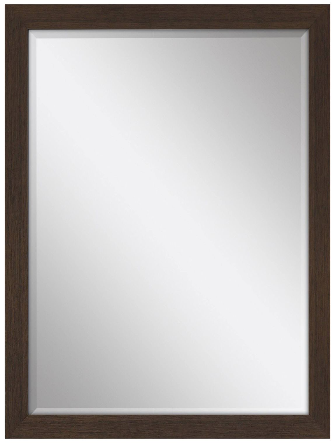 Image 2 #474 Brown Wall Mirror - 27" x 39"