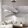 1_48" Alessandra Tropical Nickel Ceiling Fan with Barn Blades