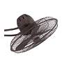 4_48" Craftmade Bellows II Bronze Damp Rated Rotational Fan with Remote more views