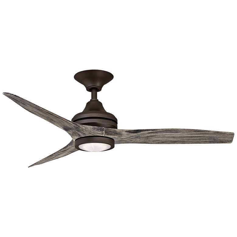 Image 4 48 inch Fanimation Spitfire Matte Greige Damp Ceiling Fan with Remote more views