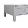 7_48-Inch Grey Single Sink Bathroom Vanity With White Calacatta Quartz Top more views
