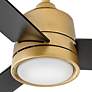 48" Hinkley Chet Heritage Brass LED Remote Ceiling Fan