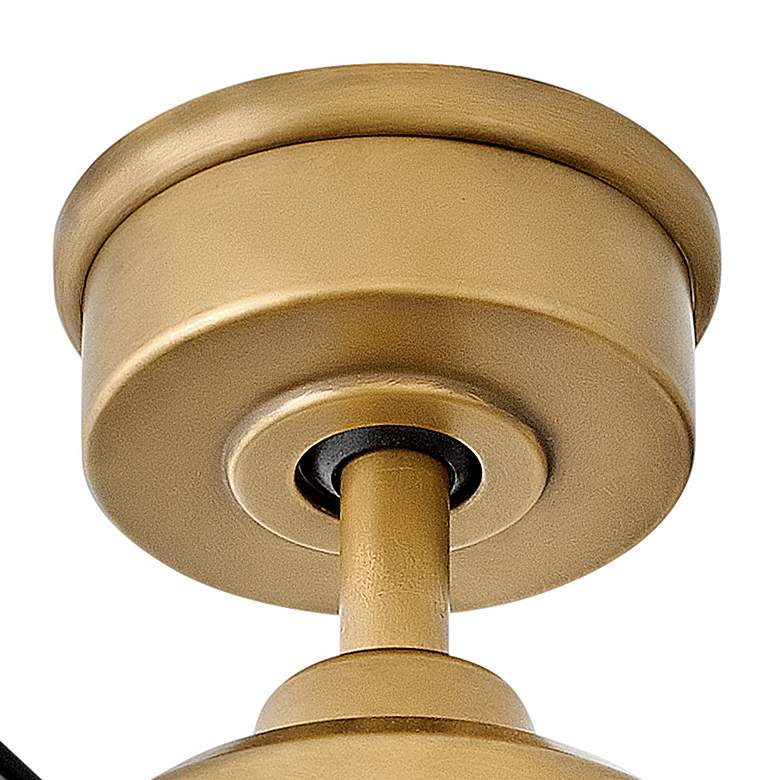 Image 7 48" Hinkley Chet Heritage Brass LED Remote Ceiling Fan more views