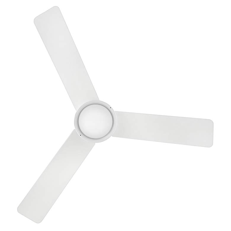 Image 6 48" Hinkley Chet LED Wet Rated Matte White Ceiling Fan with Remote more views