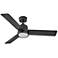 48" Hinkley Chet Matte Black Wet Rated LED Ceiling Fan with Remote