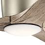 3_48" Kichler Volos Brushed Nickel LED Hugger Ceiling Fan more views
