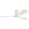 48" Kichler Volos Matte White LED Ceiling Fan