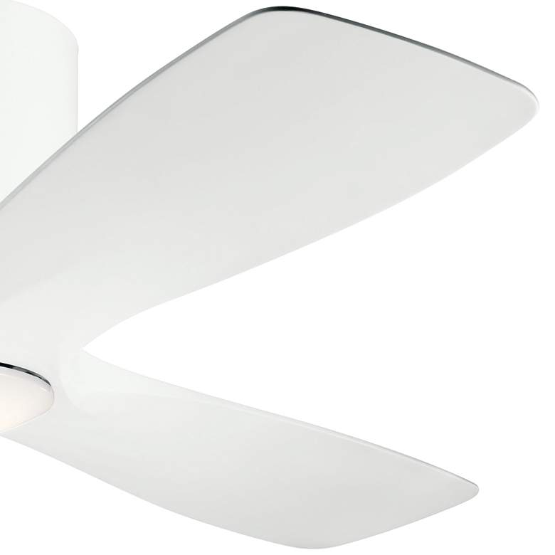 Image 4 48" Kichler Volos Matte White LED Ceiling Fan more views