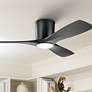 1_48" Kichler Volos Satin Black LED Ceiling Fan