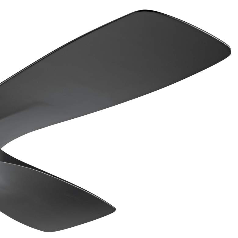 Image 4 48" Kichler Volos Satin Black LED Ceiling Fan more views